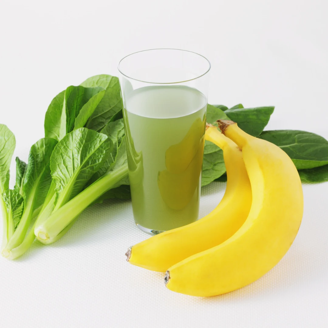 Healthy Spinach and Bananas for Facelift Recovery